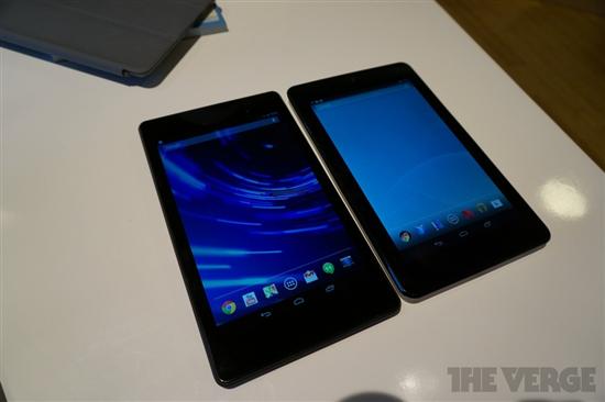谷歌Nexus 7二代试玩 四核超高清屏幕