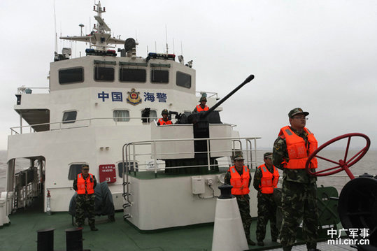 资料图：中国海警船。
