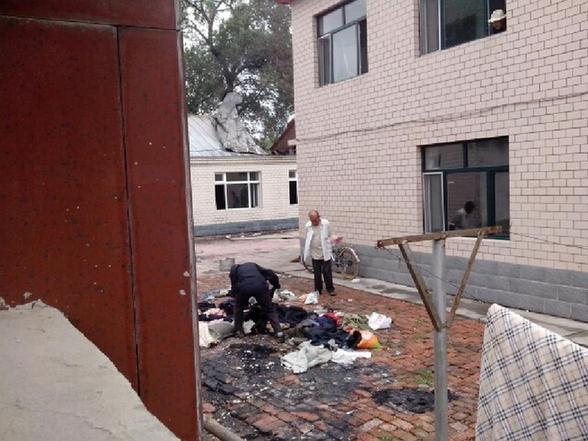 黑龙江海伦市联合敬老院火灾系人为纵火 嫌疑人被烧死