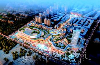 章丘唐人中心项目初步规划建筑面积约69