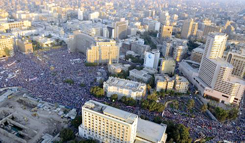 埃及军方7月27日公布的照片显示