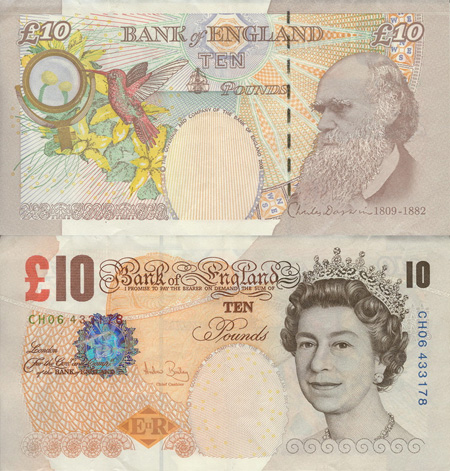【组图】英国女子力促英镑纸币出现新女性头像 收到死亡威胁(图)