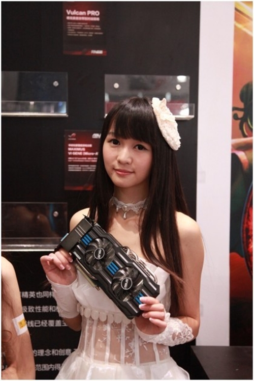 华硕GTX760游戏显卡惊现ChinaJoy现场