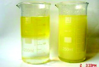 四、小分子水实验:高效溶油脂 对女性皮肤好(图