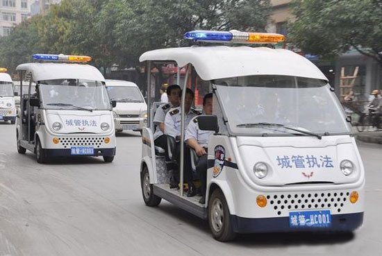 时代在进步城管不落伍 曝城管座驾进化史