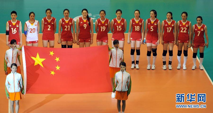 世界女排大奖赛澳门站:中国队夺冠(组图)