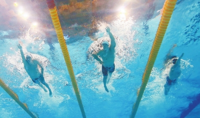 14分41秒15的成绩夺得世锦赛1500米自由泳冠