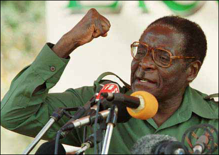津巴布韦总统穆加贝:连任是对西方敌对国家的