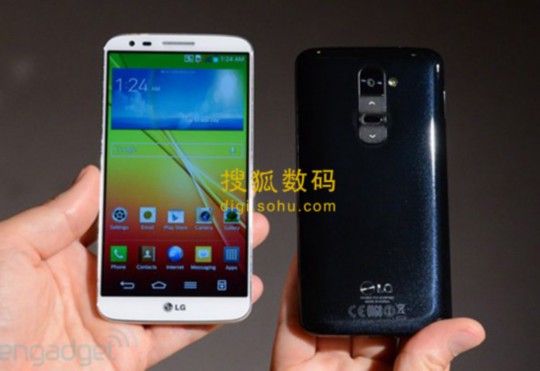 LG G2试玩体验 后置音量\/电源键贴心实用(组图