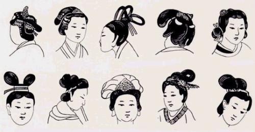 中国古代服饰之发型