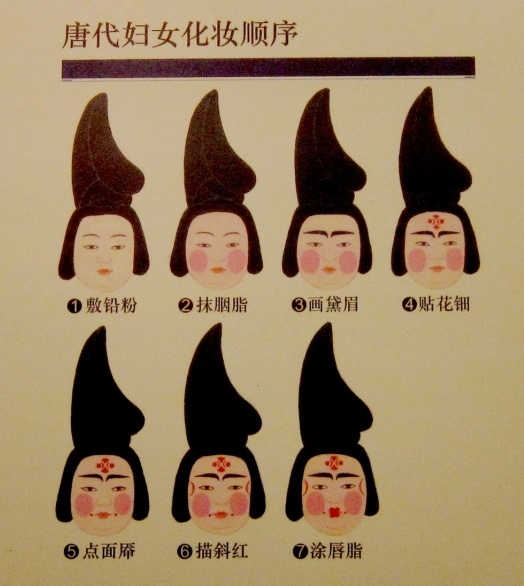 中国古代服饰之妆容