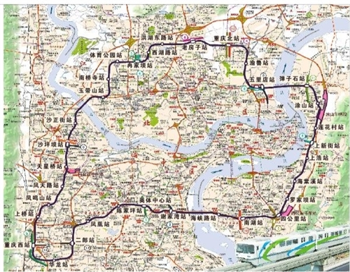 重庆轨道环线通过评审年内开建(图)