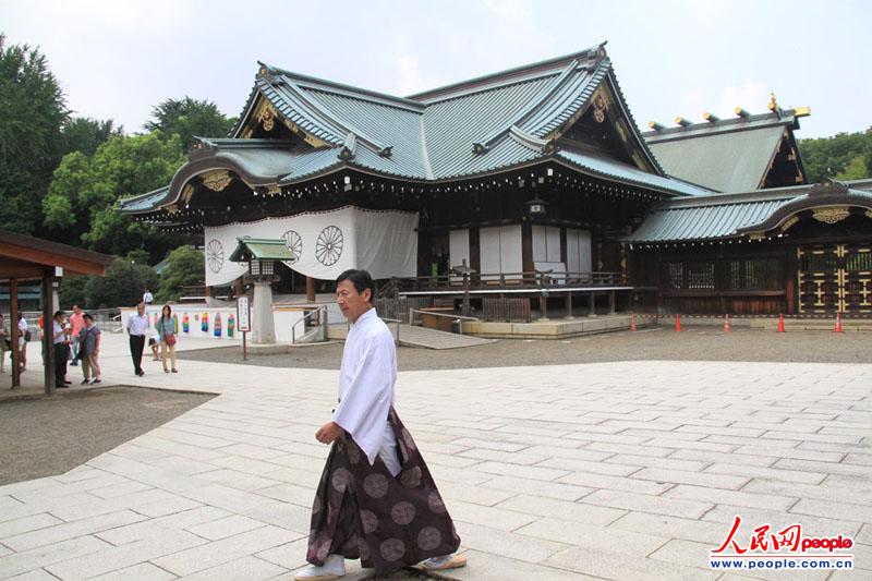 高清:日本战败日前一天的靖国神社(组图)靖国神社社号