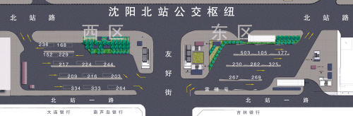 北站南广场公交枢纽站明日起开放(图)