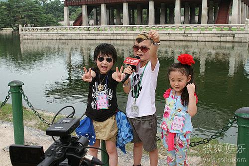 中韩青少年形象大使小宝 领中国童星赴韩演出