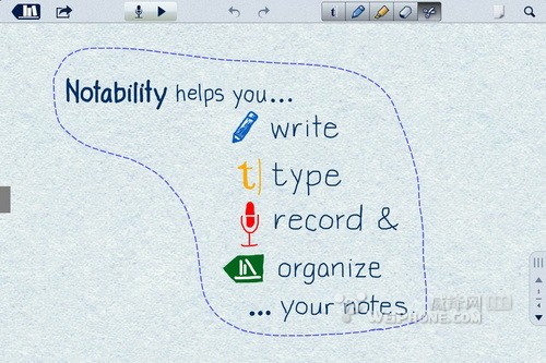 人气笔记《Notability》更新 支持iPhone(组图)
