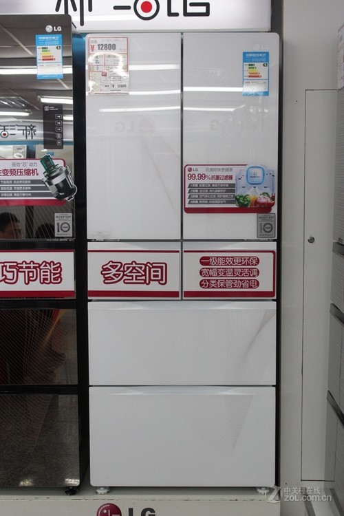 一级能耗更环保 LG多开门冰箱售12800元