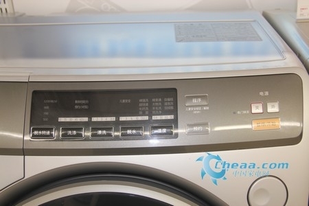 松下XQG70-V75GS滚筒洗衣机控制面板