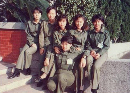 50年代台湾特种兵密照 女兵生活照曝光(组图)