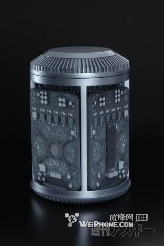 可以乱真 用3D打印机制作的新款Mac Pro(组图