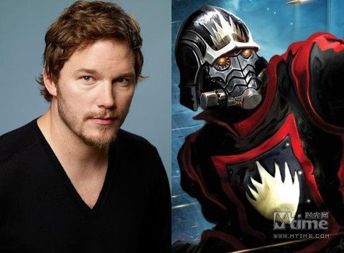 《猎杀本·拉登》男星克里斯·帕拉特饰演男主角星爵(star-lord)