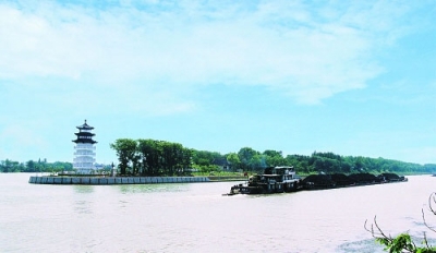 大运河改道 催生茱萸湾岛(组图)