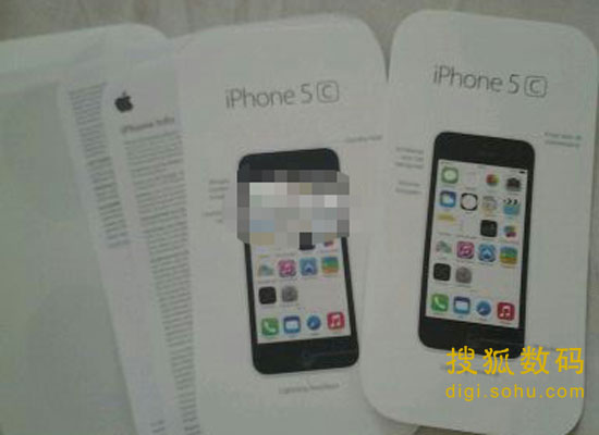iPhone 5C说明书曝光 手机外观与iPhone 5相似