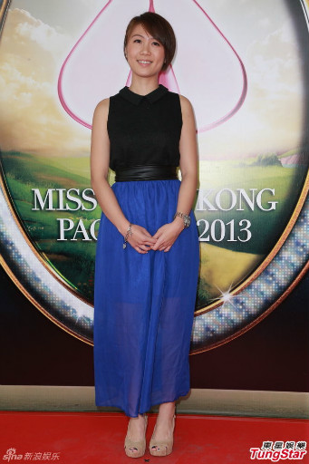 2013香港小姐总决赛:陈凯琳夺冠欧阳巧莹