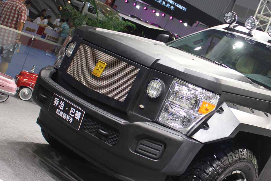 售338万 乔治·巴顿超级越野防弹车(图)