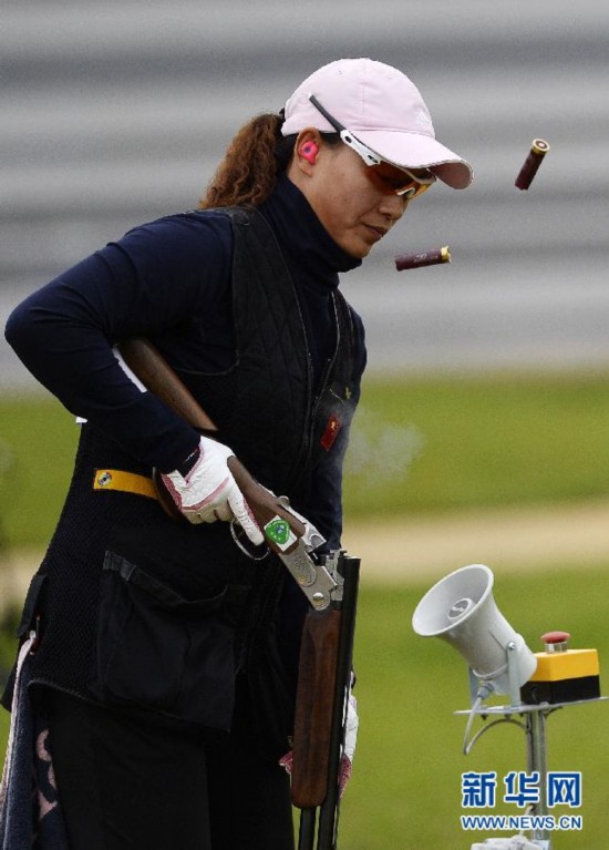 当日,在第十二届全运会射击项目女子飞碟双向决赛中,山东队魏宁以15中