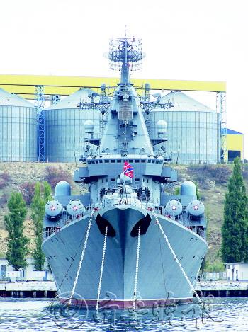 俄海军"莫斯科"号导弹巡洋舰