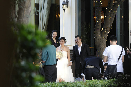9月7日，北京，王朔女儿结婚现场