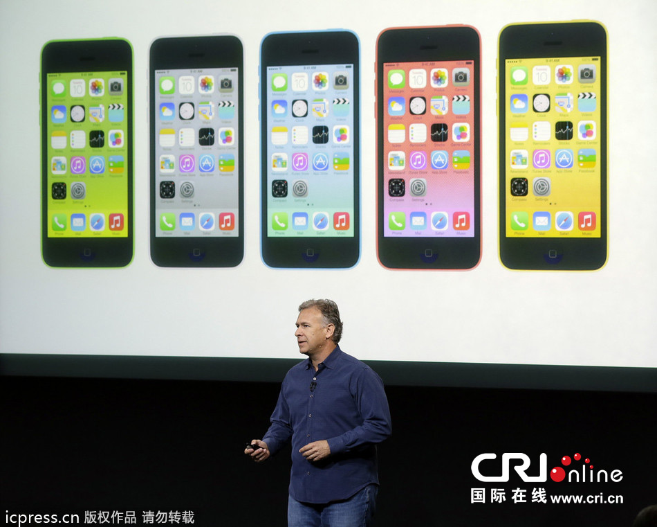苹果正式发布iPhone5c和iPhone5s 彩色iPhone