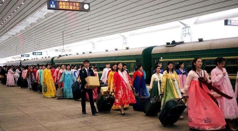 揭秘朝鲜万寿台艺术团 朝鲜国宝级美女聚集地
