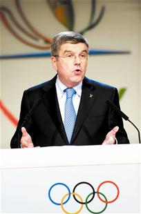 图文：巴赫当选国际奥委会新主席