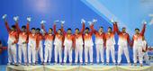 图文：全运会男子水球赛 上海队获得亚军