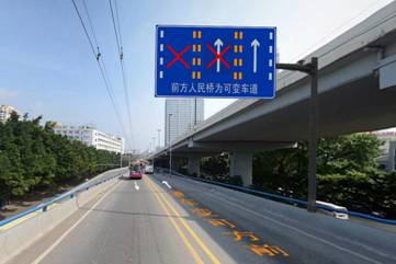 广州市首条潮汐可变车道将于9月22日正式启用