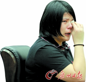 庭审中,乐燕谈及女儿多次落泪。CFP供图