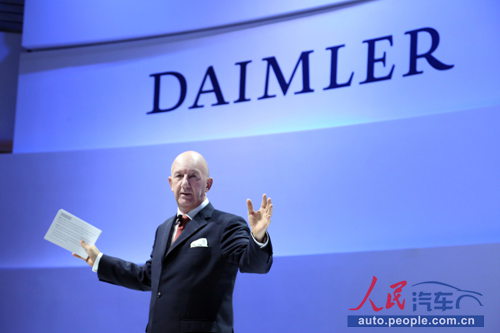 戴姆勒在华百年庆典 全新奔驰S级亮相(组图)-福
