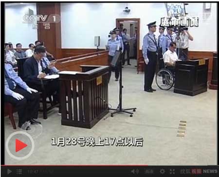 白岩松:王立军为何坐轮椅出庭需解释