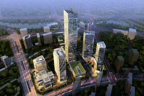 绿地中心中国锦获北京市场写字楼双销冠(图)近期,从北京房地产市场