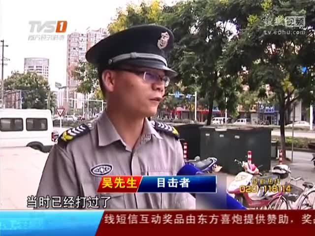 忤逆子为钱当街打母路人抱不平