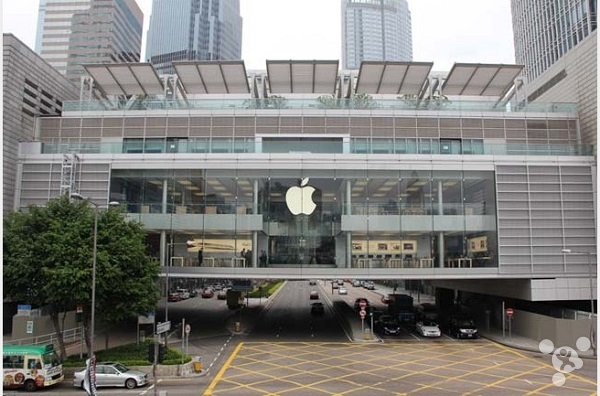 苹果香港国际金融中心店面将会纵向扩张(图