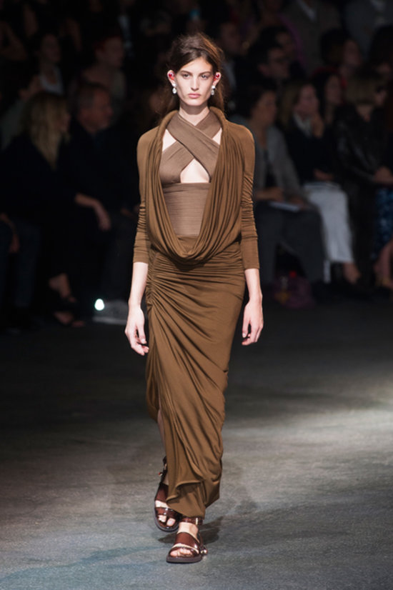 巴黎时装周 纪梵希givenchy2014春夏女装(图)