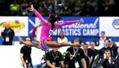 图文：体操世锦赛女子自由体操 拜尔斯