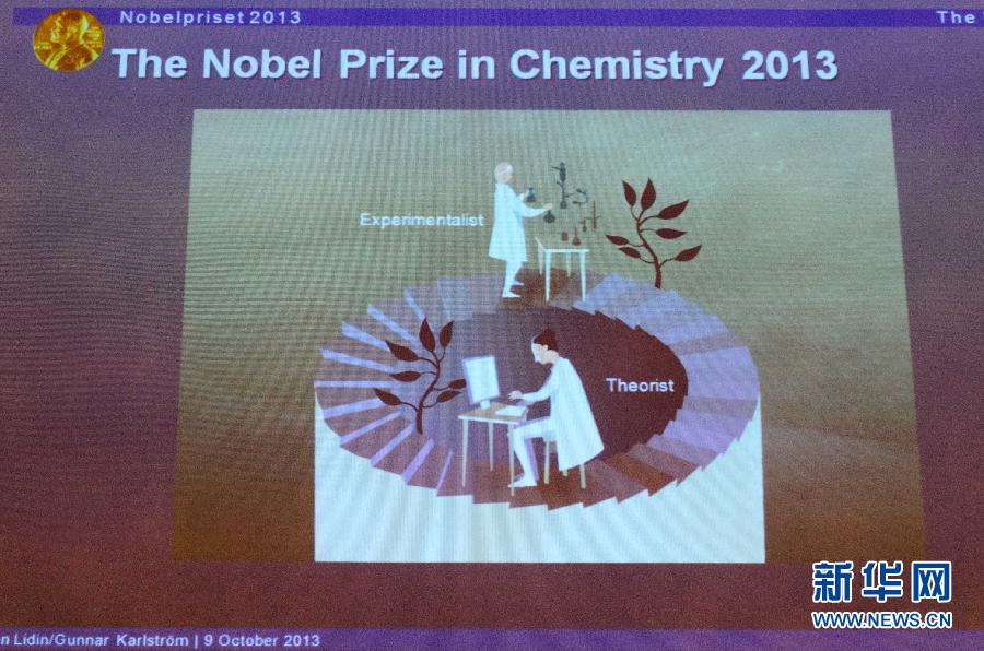 三名美国科学家分享2013年诺贝尔化学奖(组图