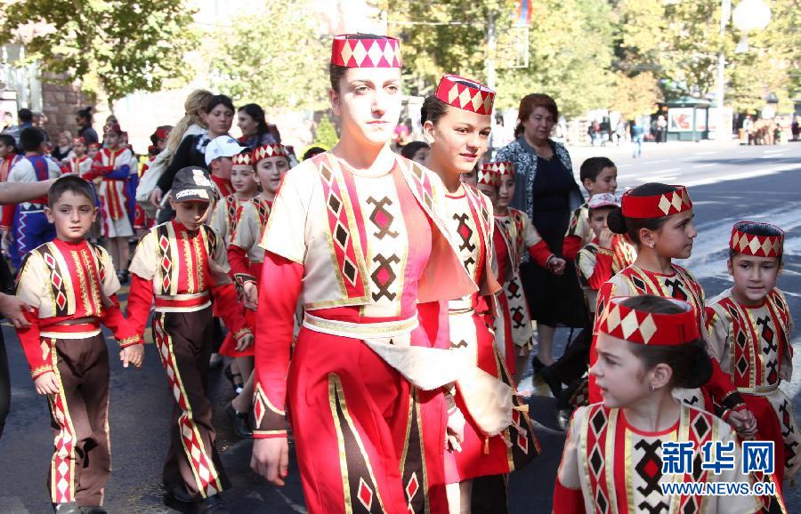 【组图】亚美尼亚首都埃里温庆祝建城2795周年纪念日(组图)