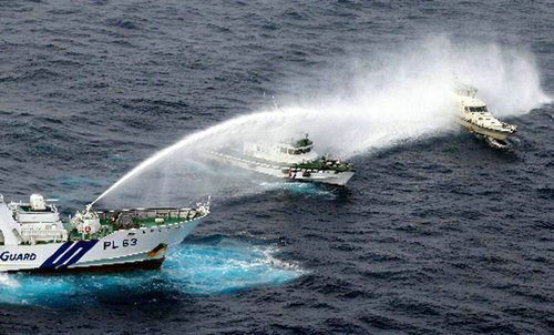 中国将军日本已做好在钓岛撞击中国海警船准备