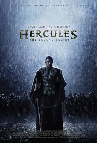 《大力神：传奇开始3D》（Hercules: The Legend Begins 3D）第一款海报