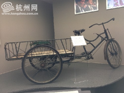 宗庆后曾骑过这样的三轮车.